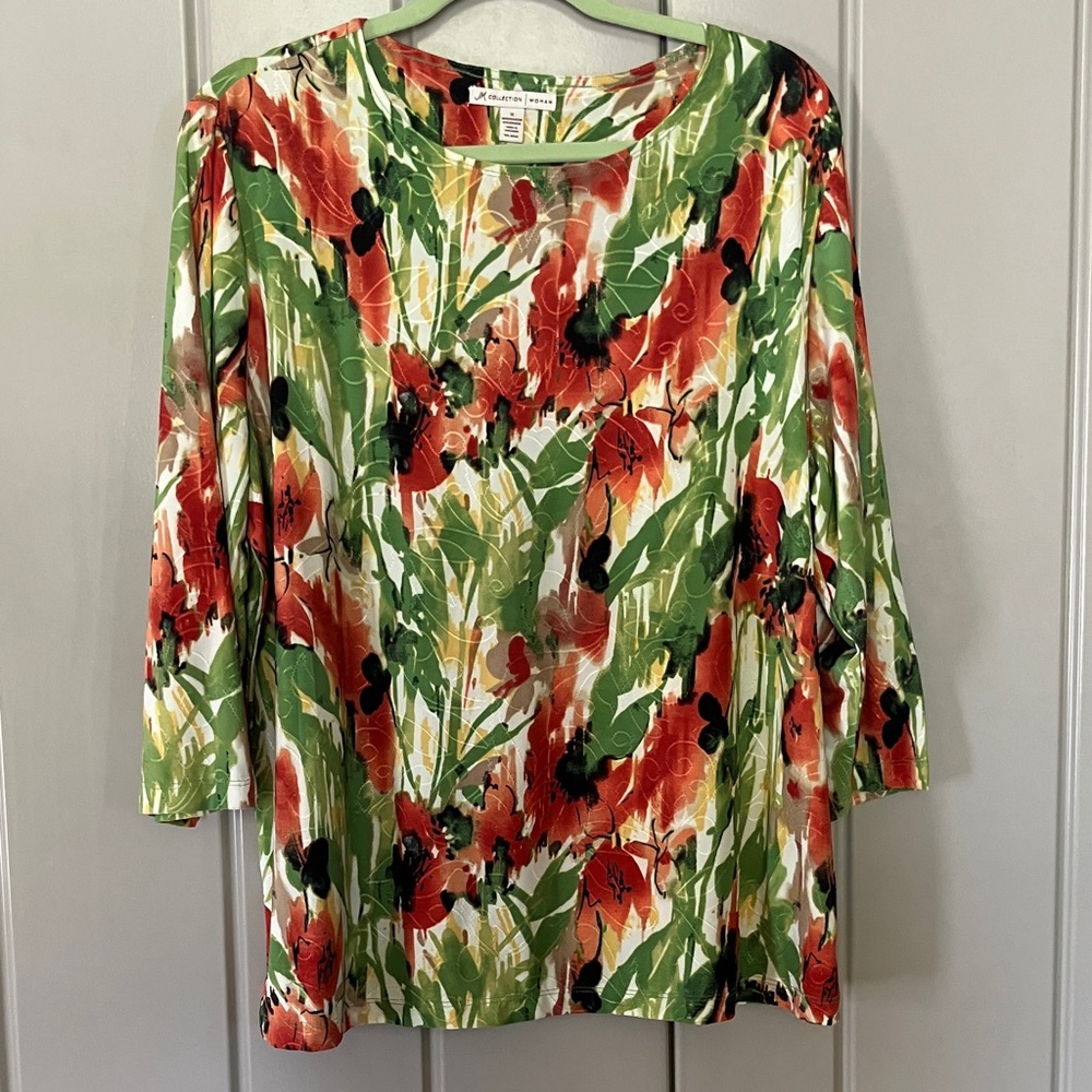 Floral Print Women's Top